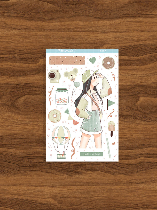 Balloon Fest | My Fair Ladies | Collections Stickers | C247
