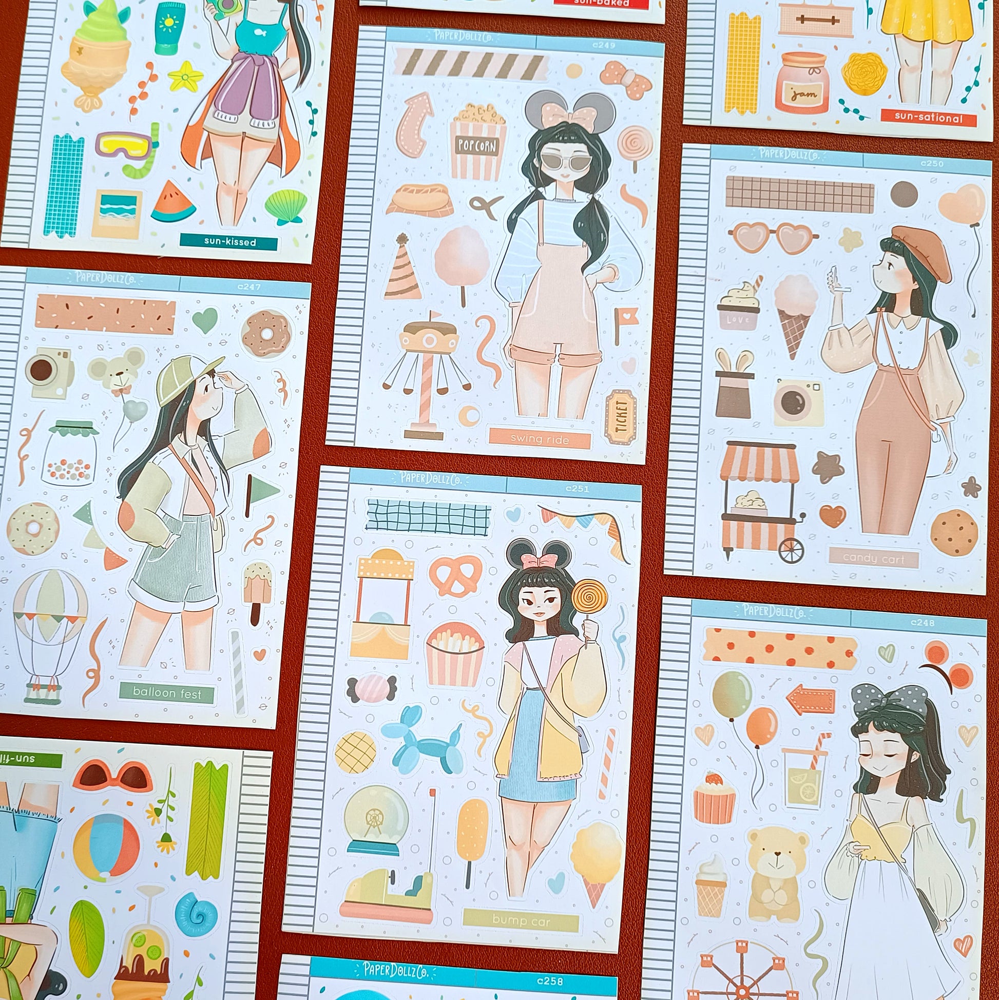 Ferris Wheel | My Fair Ladies | Collections Stickers | C248