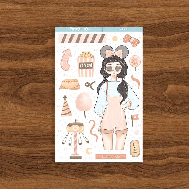 Swing Ride | My Fair Ladies | Collections Stickers | C249