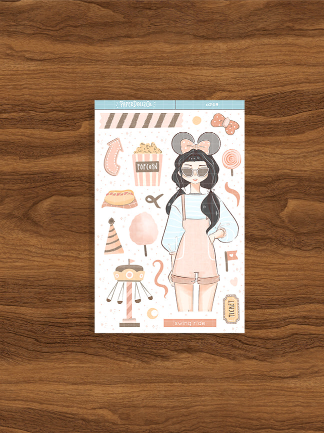 Swing Ride | My Fair Ladies | Collections Stickers | C249