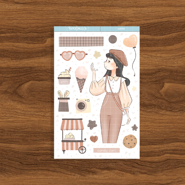 Candy Cart | My Fair Ladies | Collections Stickers | C250