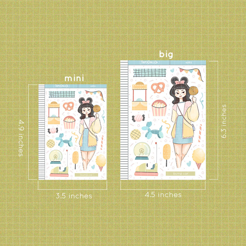 Bump Car | My Fair Ladies | Collections Stickers | C251
