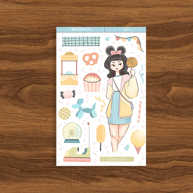 Bump Car | My Fair Ladies | Collections Stickers | C251