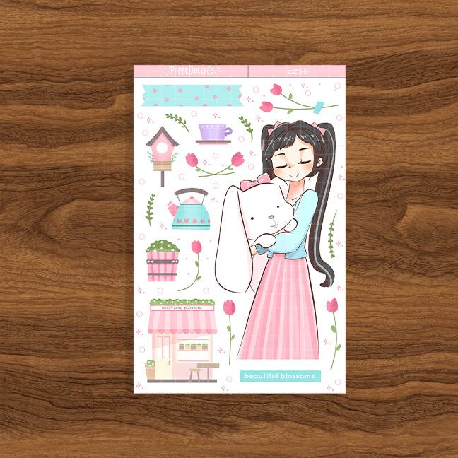 Beautiful Blossoms | Shades of Pink | Collections Stickers | C256