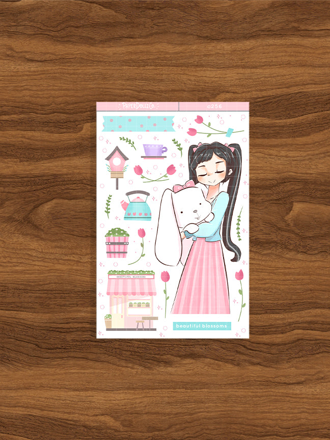 Beautiful Blossoms | Shades of Pink | Collections Stickers | C256