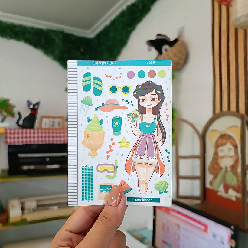 Sun-kissed | Summer Princess | Collections Stickers | C259