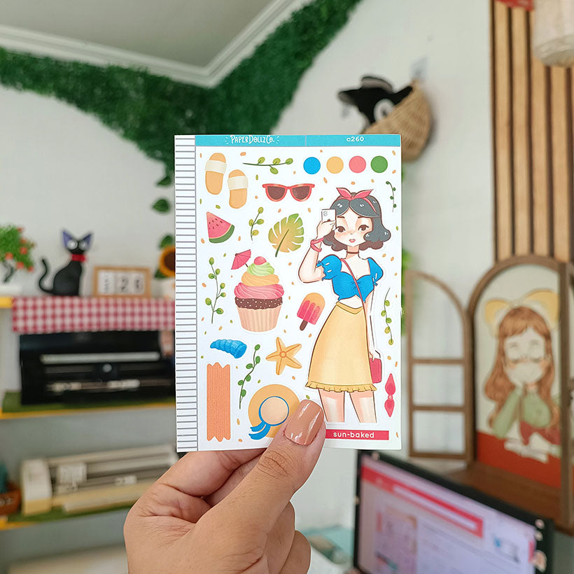 Sun-baked | Summer Princess | Collections Stickers | C260