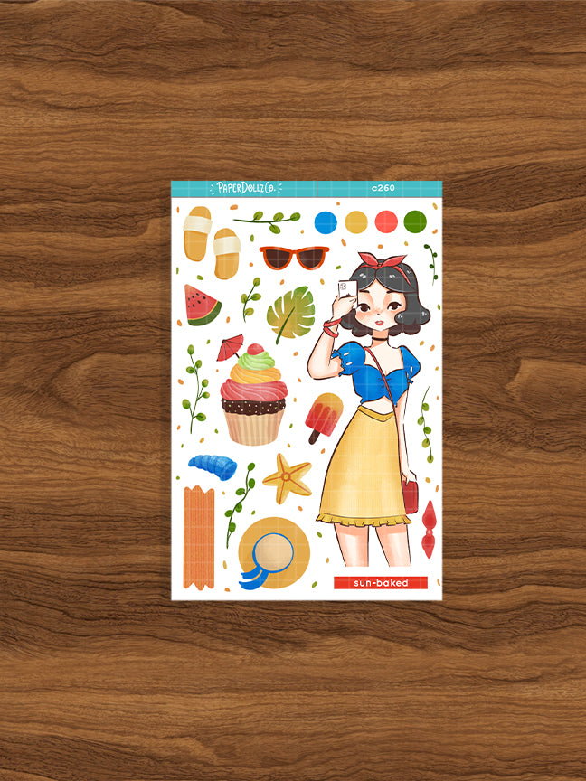 Sun-baked | Summer Princess | Collections Stickers | C260
