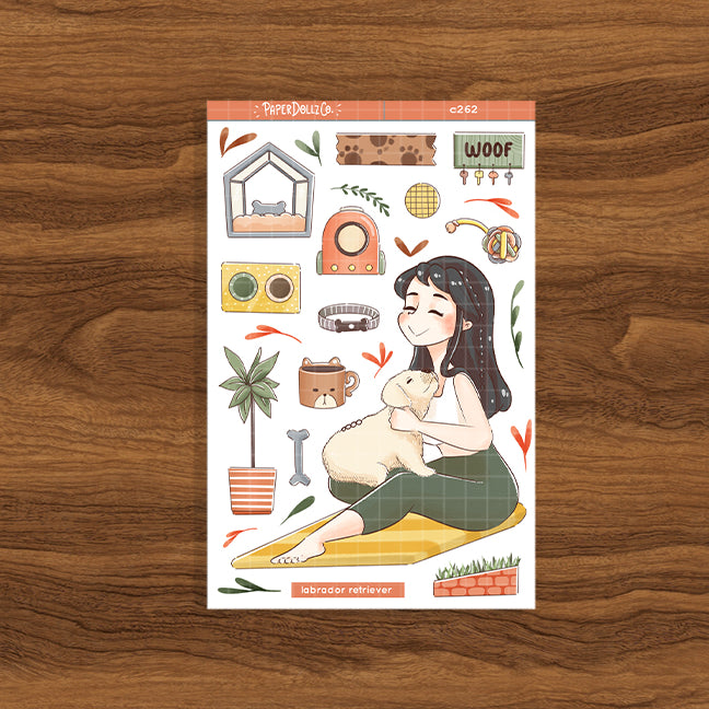 Labrador Retriever | Fur In Love | Collections Stickers | C262