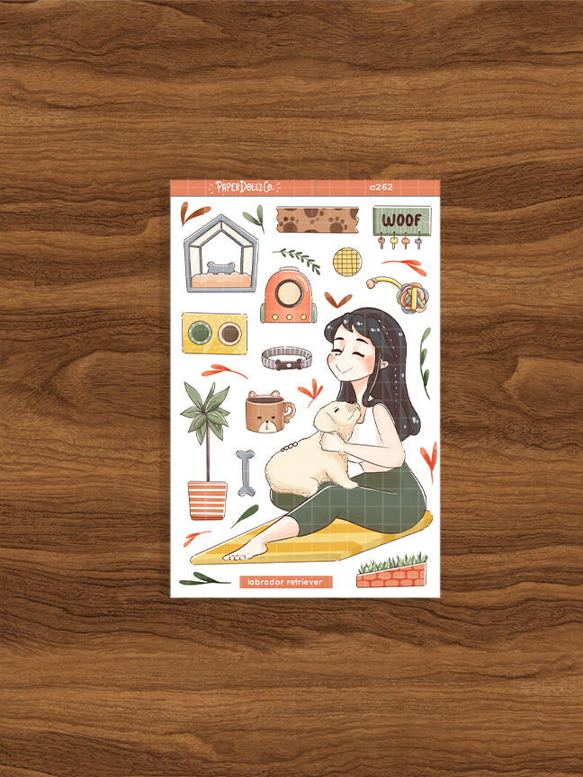 Labrador Retriever | Fur In Love | Collections Stickers | C262