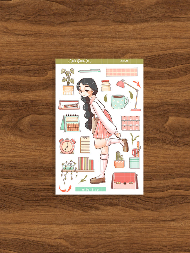 Attentive Student | School Is Cool | Collections Stickers | C269
