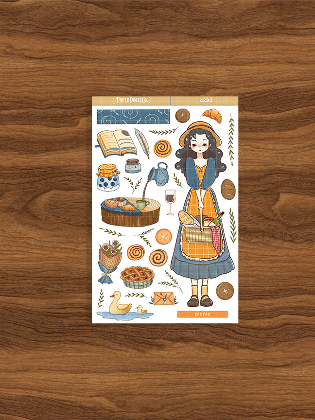 Picnic | Cottage Core | Collections Stickers | C282