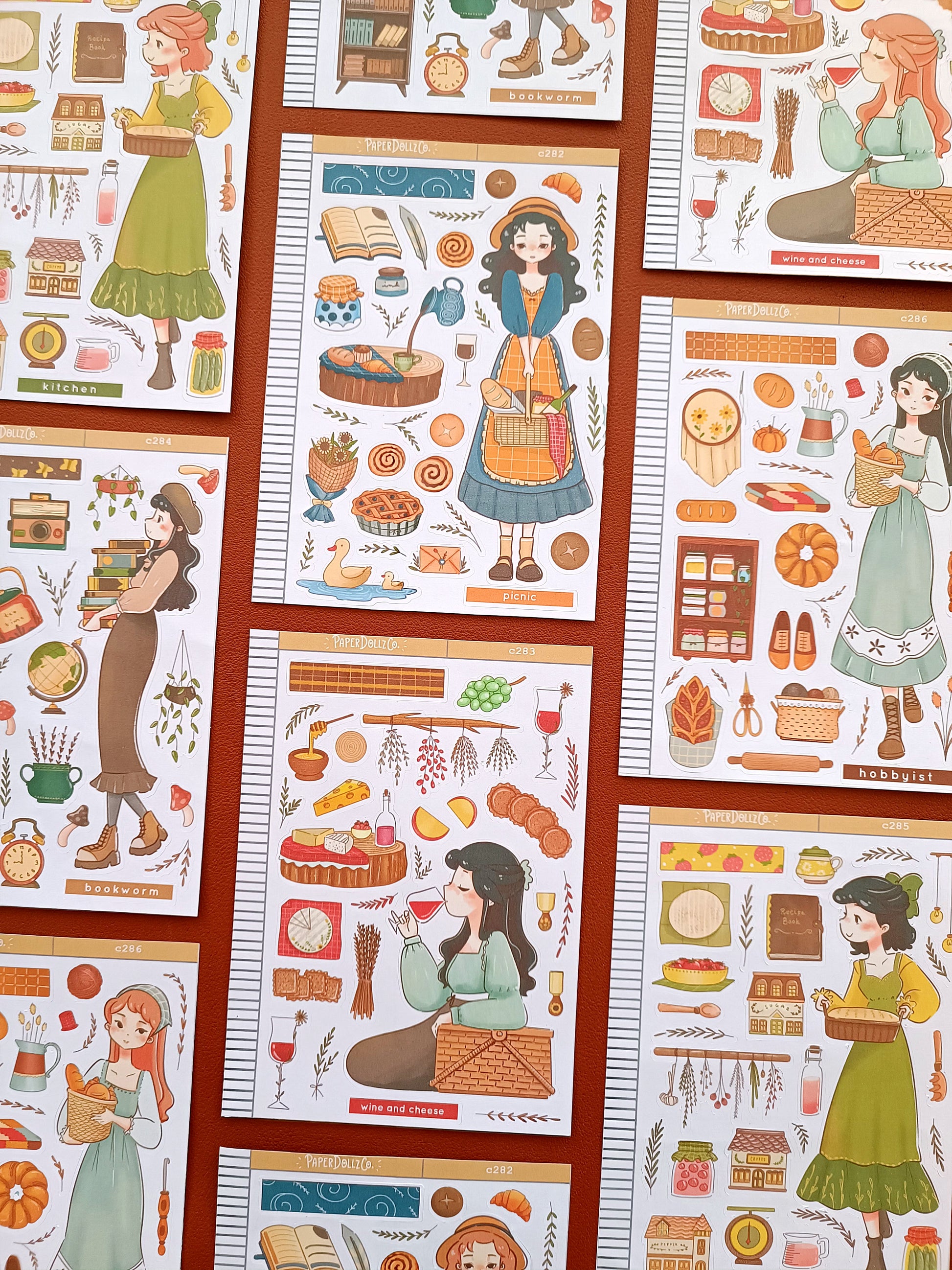 Hobbyist | Cottage Core | Collections Stickers | C286