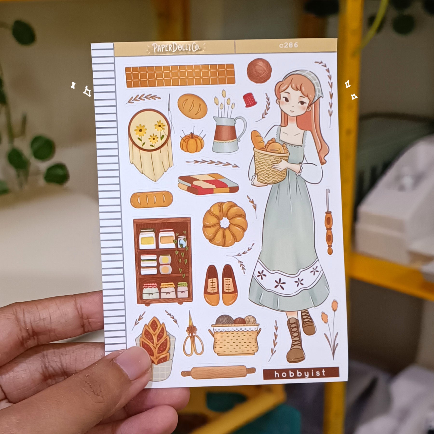 Hobbyist | Cottage Core | Collections Stickers | C286