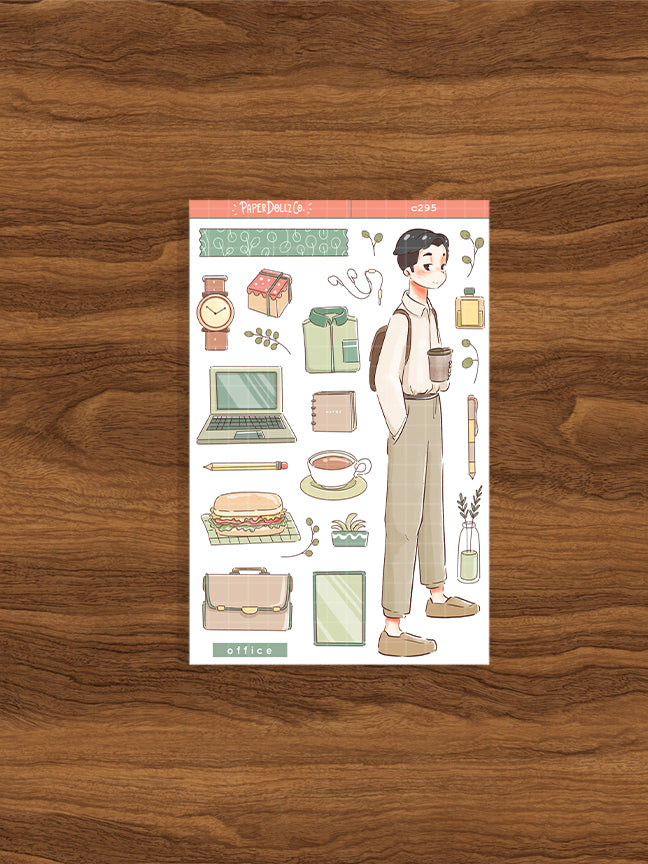 Office Guy | Crush Confessions | Collections Stickers | C295