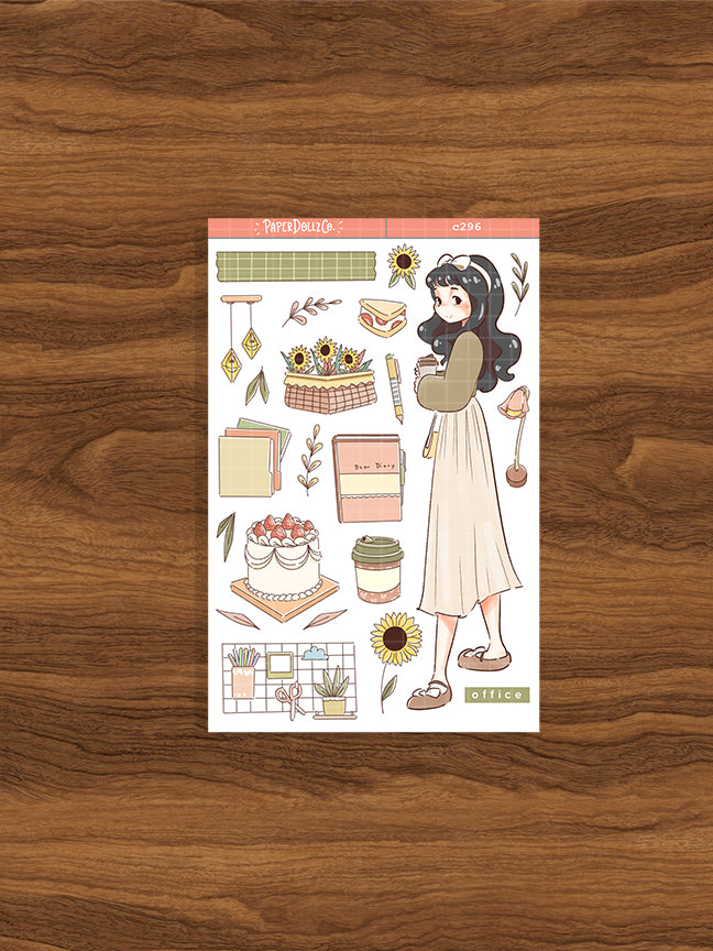 Office Girl | Story of Us | Collections Stickers | C296