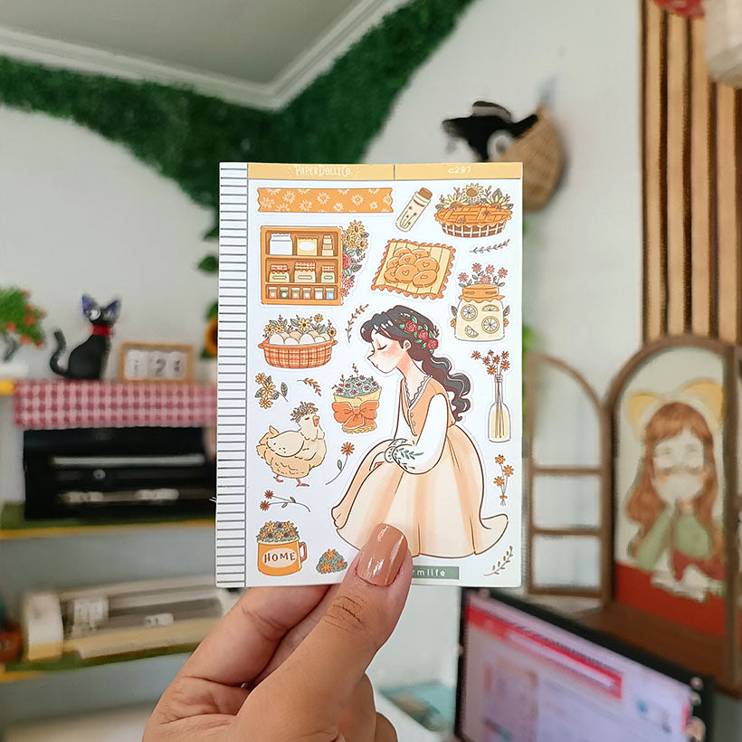 Farmlife | The Pretty Petal | Collections Stickers | C297