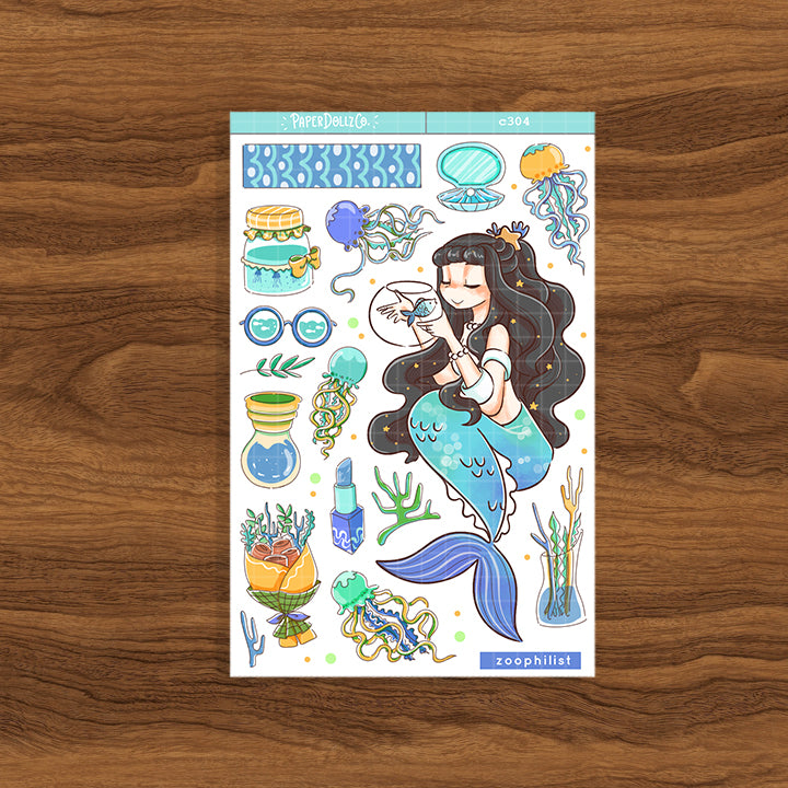 Zoophilist | The Modern Mermaids | Collections Stickers | C304