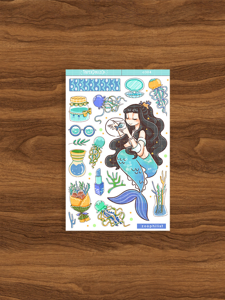 Zoophilist | The Modern Mermaids | Collections Stickers | C304