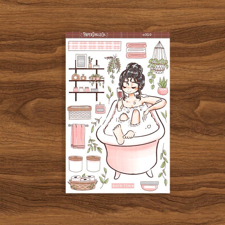 Bath Time | Home Buddy | Collections Stickers | C310