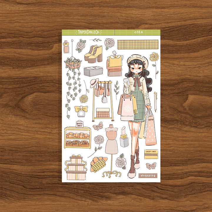 Shopping | Love Yourself | Collections Stickers | C314
