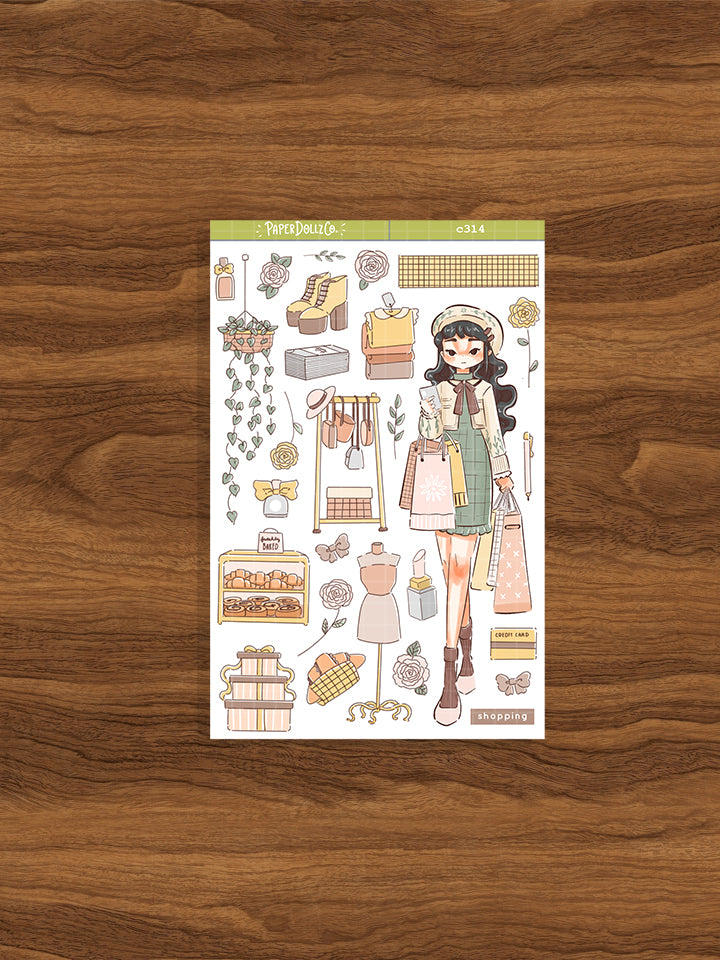 Shopping | Love Yourself | Collections Stickers | C314
