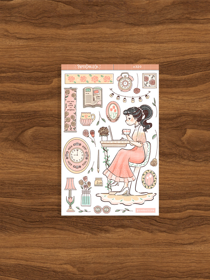 Productive | Working Women | Collection Stickers | C320