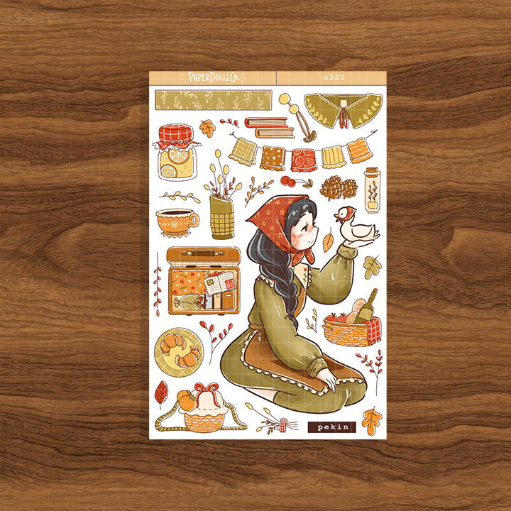 Pekin | Birds of Autumn | Collections Stickers | C322