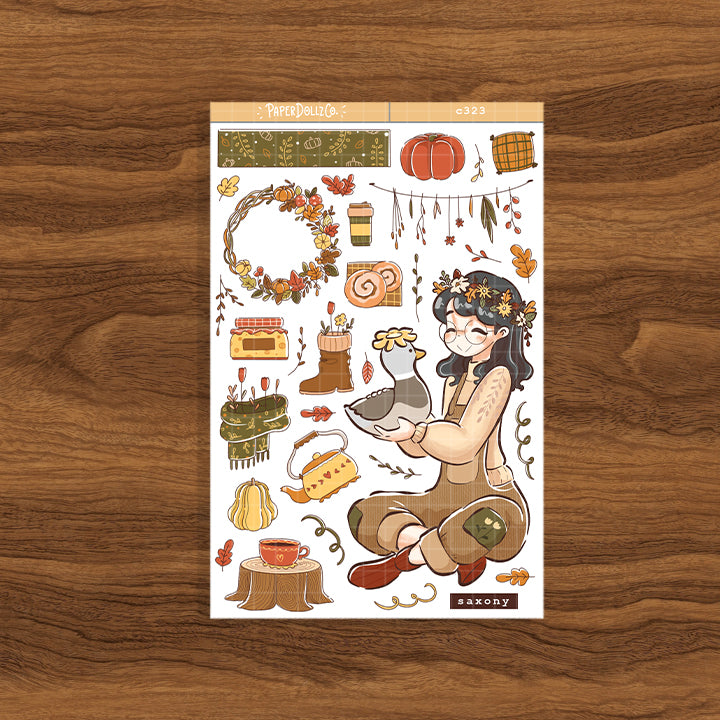 Saxony | Birds of Autumn | Collections Stickers | C323