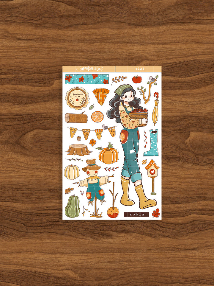 Robin | Birds of Autumn | Collections Stickers | C326