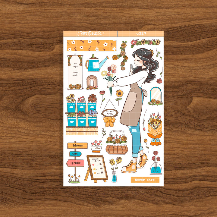 Flower Shop | True Passion | Collections Stickers | C327