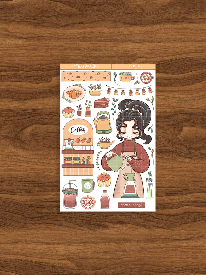 Coffee Shop | True Passion | Collections Stickers | C328