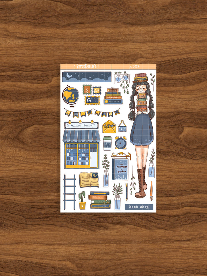 Book Shop | True Passion | Collections Stickers | C329