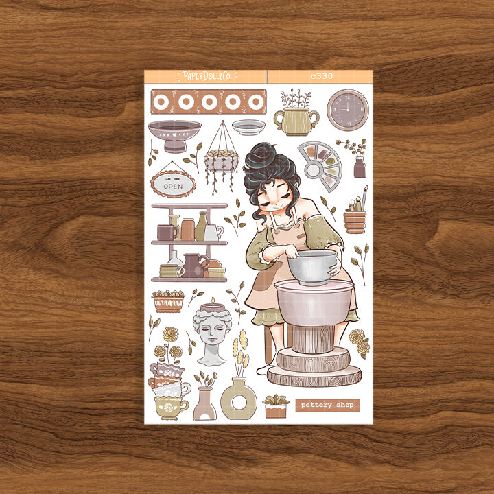 Pottery Shop | True Passion | Collections Stickers | C330