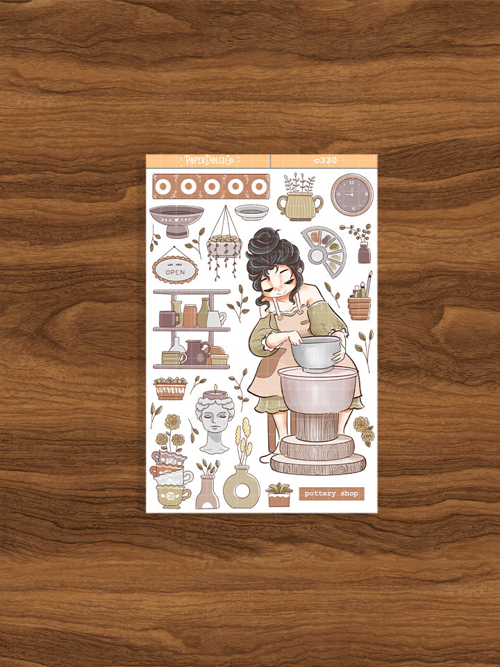Pottery Shop | True Passion | Collections Stickers | C330