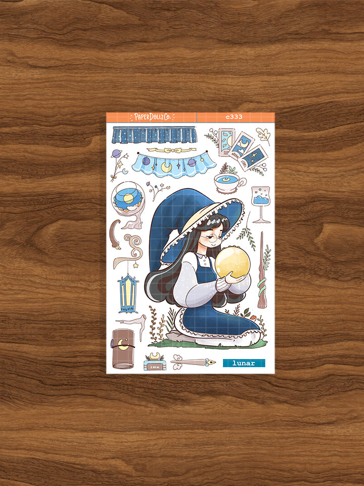 Lunar | Enchanted | Collections Stickers | C333