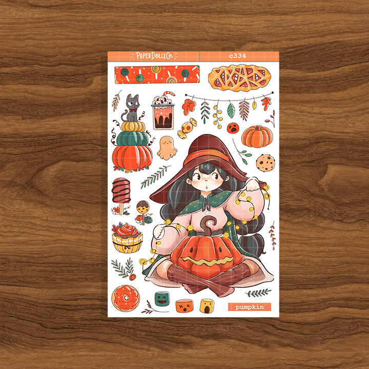 Pumpkin | Enchanted | Collections Stickers | C334