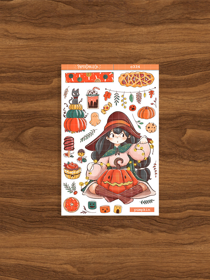 Pumpkin | Enchanted | Collections Stickers | C334