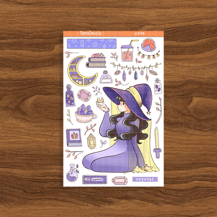 Crystal | Enchanted | Collections Stickers | C336