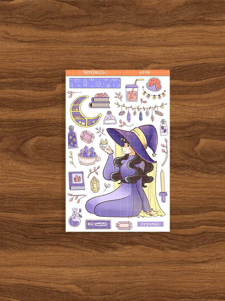 Crystal | Enchanted | Collections Stickers | C336