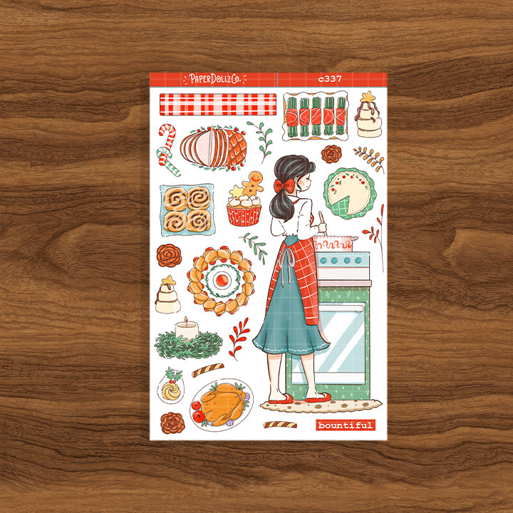 Bountiful | Joy to the Dolly World | Collection Stickers | c337