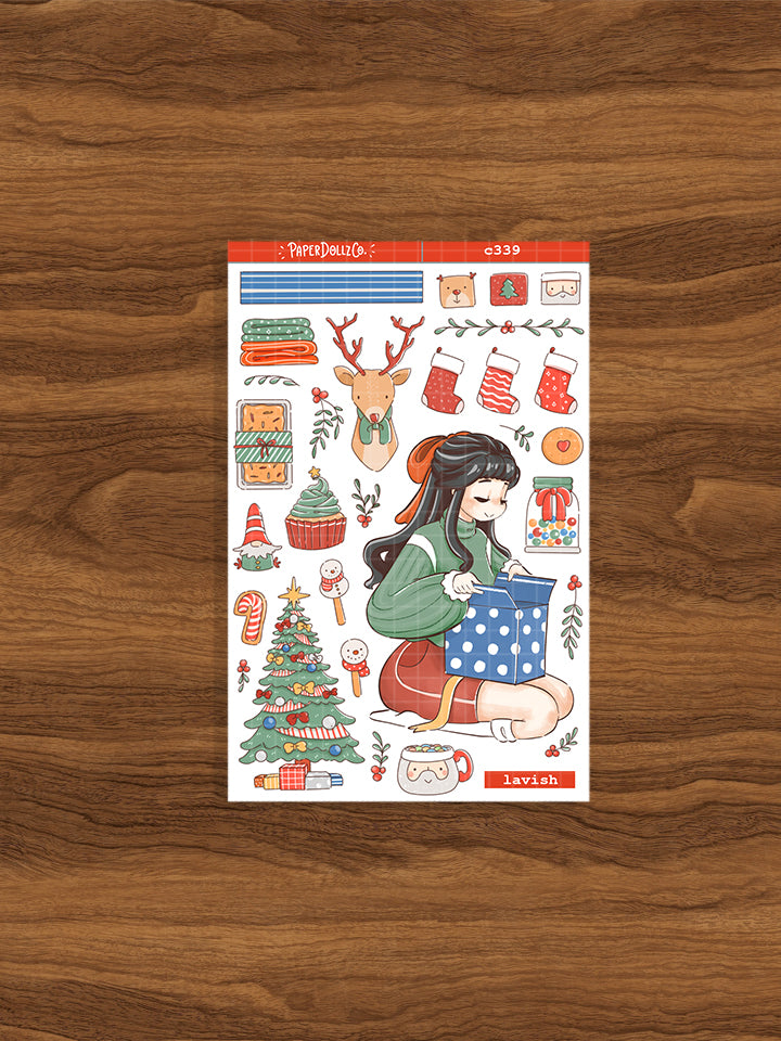 Lavish | Joy to the Dolly World | Collection Stickers | c339