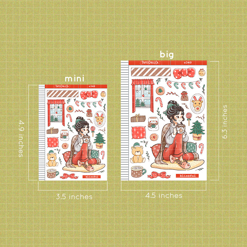 Blissful| Holiday | Collection Stickers | c340