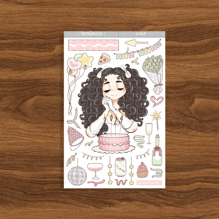 Positive | Year of the Rising Dragon | Collection Stickers | C343