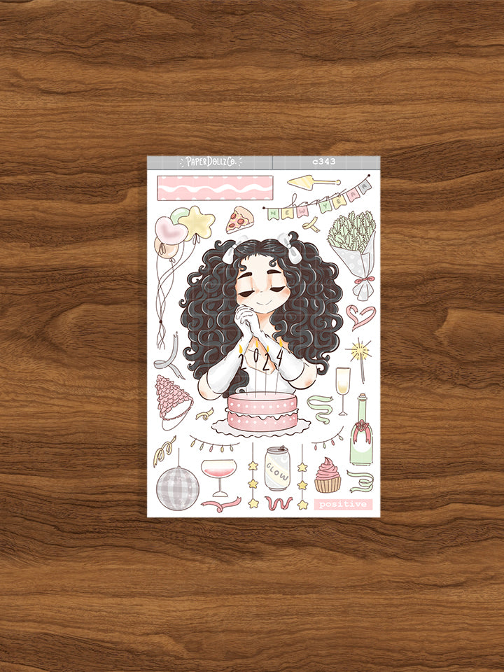 Positive | Year of the Rising Dragon | Collection Stickers | C343