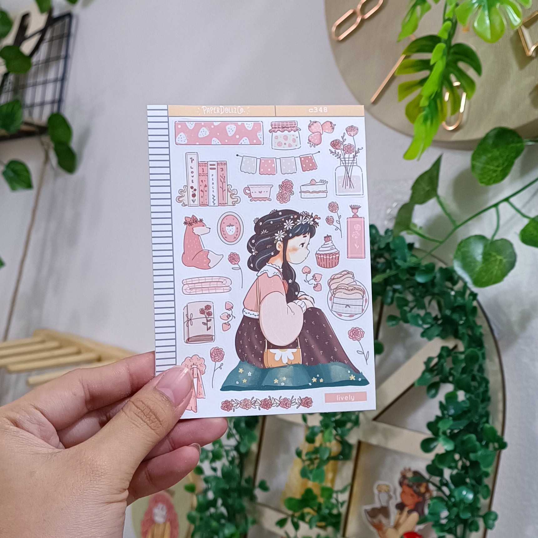 Lively | Spring Blossoming | Collection Stickers | C348