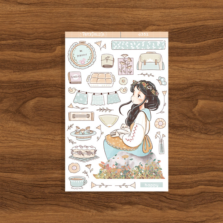 Happy | Spring Blossoming | Collection Stickers | C351