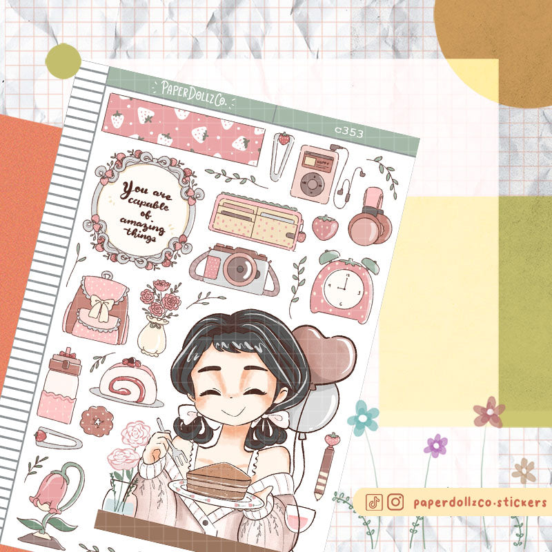 Sweet Treat | Alone Time | Collection Stickers | C353