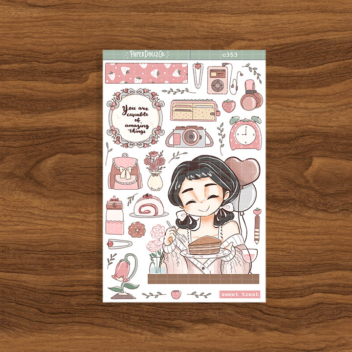 Sweet Treat | Alone Time | Collection Stickers | C353