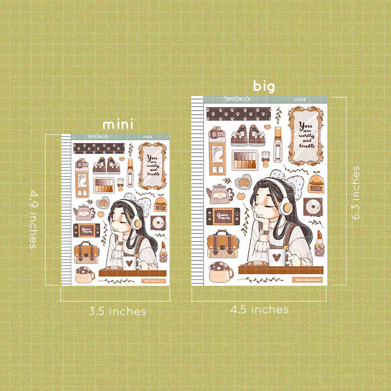 Melomaniac | Alone Time | Collection Stickers | C354